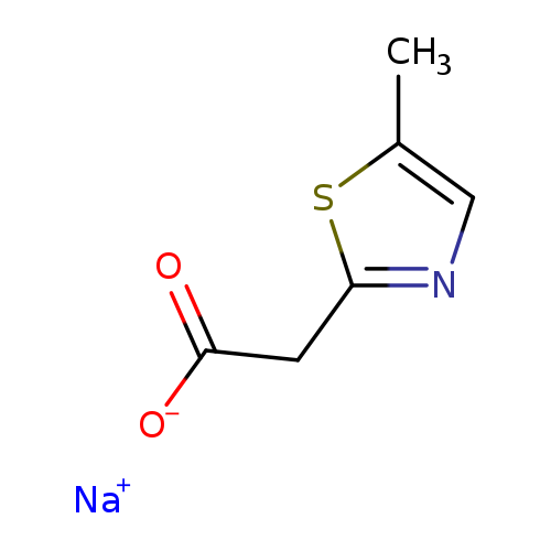 sodium 2-(5-methyl-1,3-thiazol-2-yl)acetate