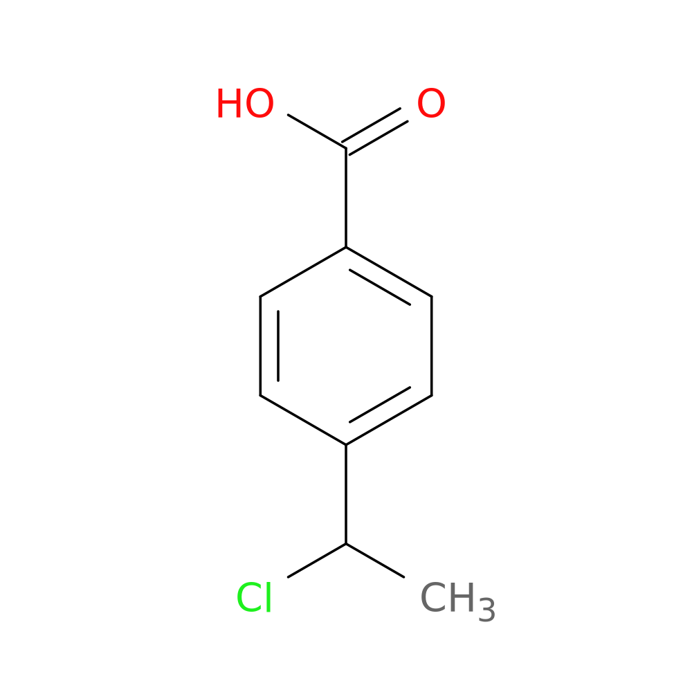 4-(1-Chloroethyl)benzoic acid
