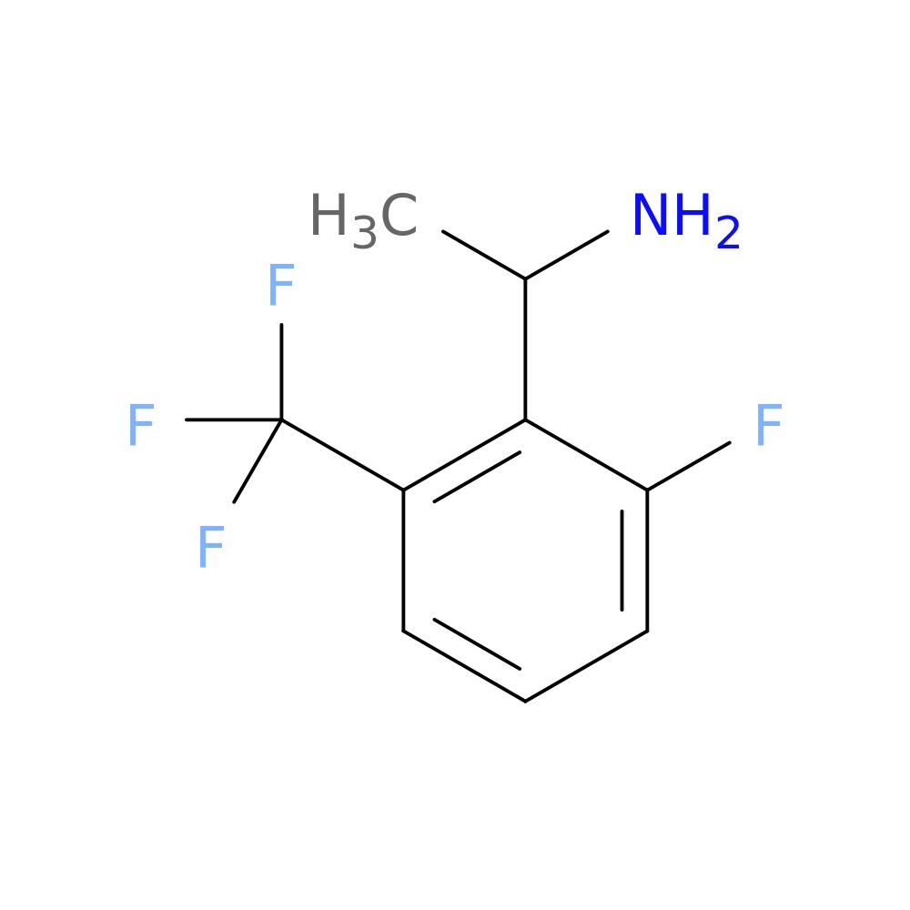 1-(2-FLUORO-6-(TRIFLUOROMETHYL)PHENYL)ETHANAMINE