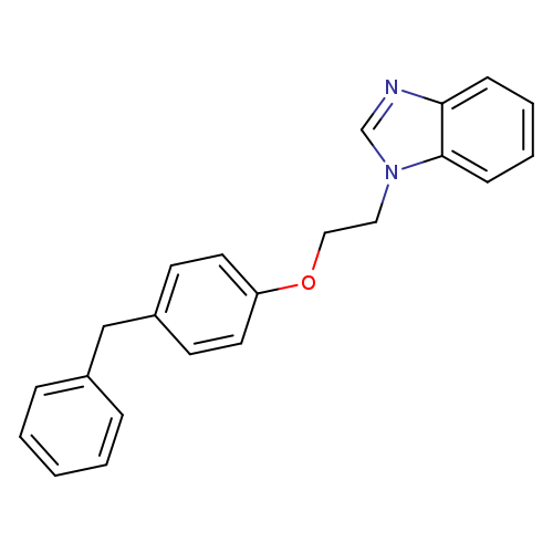 1-[2-(4-benzylphenoxy)ethyl]-1H-1,3-benzodiazole