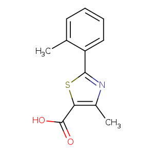 4-Methyl-2-(2-methylphenyl)-1,3-thiazole-5-carboxylic acid