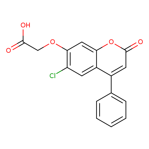 [(6-Chloro-2-oxo-4-phenyl-2h-chromen-7-yl)oxy]acetic acid