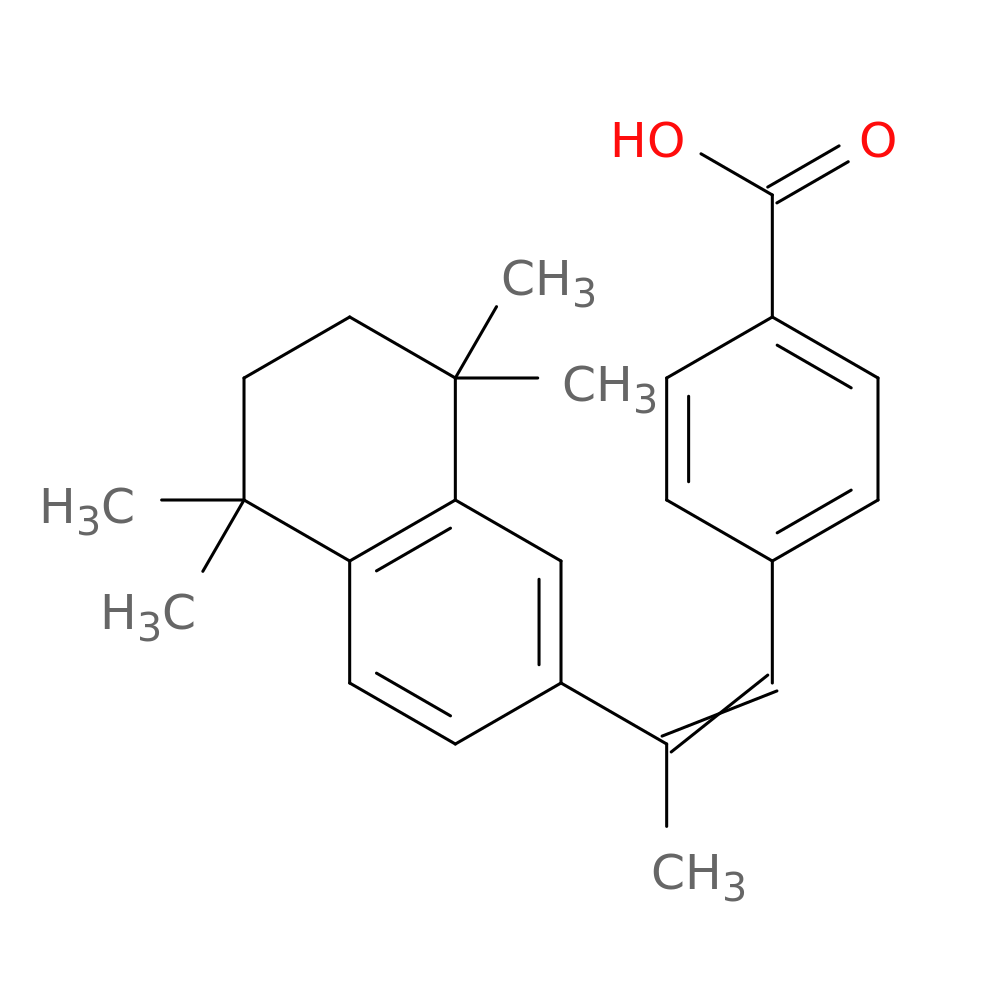 4-[(1E)-2-(5,6,7,8-Tetrahydro-5,5,8,8-tetramethyl-2-naphthalenyl)-1-propen-1-yl]benzoic acid