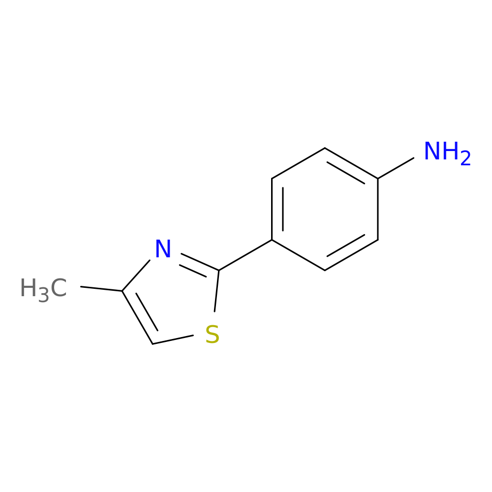 4-(4-methyl-1,3-thiazol-2-yl)aniline