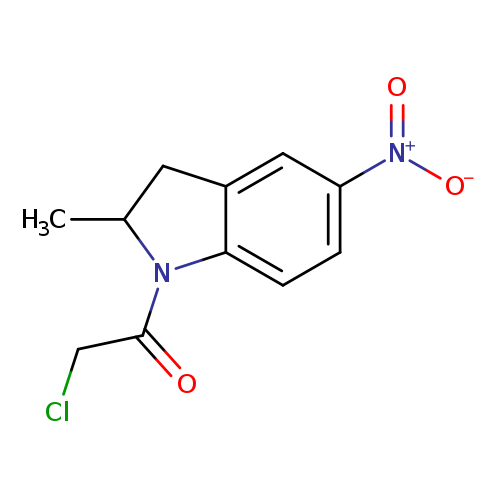 1-(Chloroacetyl)-2-methyl-5-nitroindoline