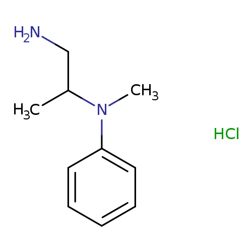 N~2~-methyl-N~2~-phenyl-1,2-propanediamine hydrochloride