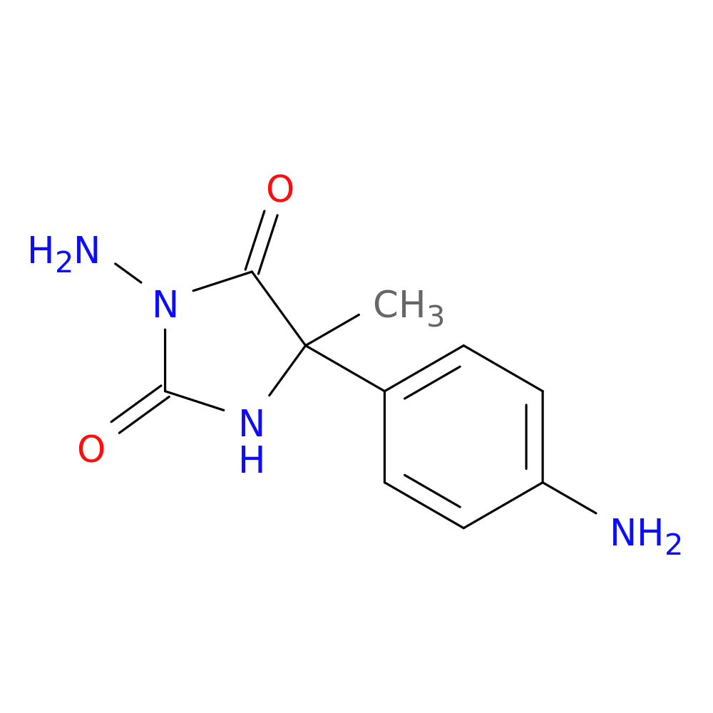 3-amino-5-(4-aminophenyl)-5-methylimidazolidine-2,4-dione