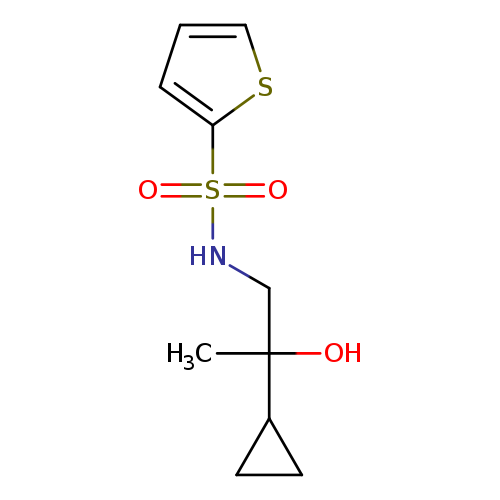 N-(2-cyclopropyl-2-hydroxypropyl)thiophene-2-sulfonamide