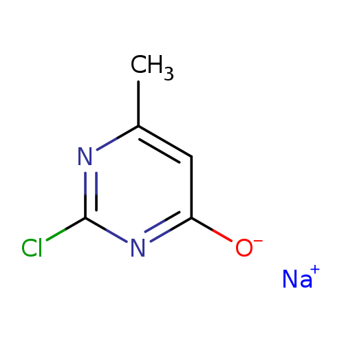 sodium 2-chloro-6-methylpyrimidin-4-olate