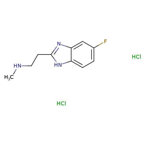 [2-(5-Fluoro-1h-benzimidazol-2-yl)ethyl]methylamine dihydrochloride