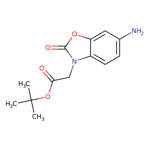 tert-butyl2-(6-amino-2-oxo-2,3-dihydro-1,3-benzoxazol-3-yl)acetate