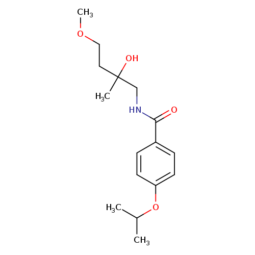 N-(2-hydroxy-4-methoxy-2-methylbutyl)-4-(propan-2-yloxy)benzamide