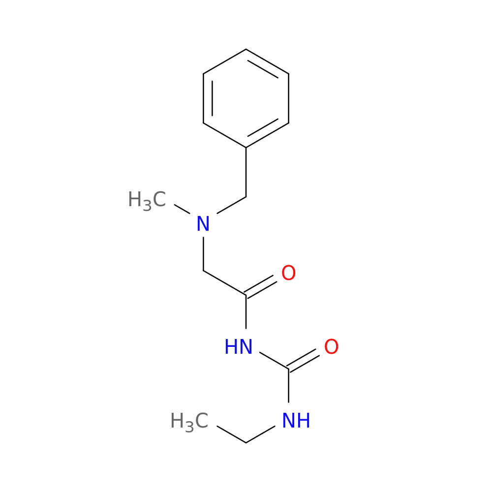 1-{2-[benzyl(methyl)amino]acetyl}-3-ethylurea