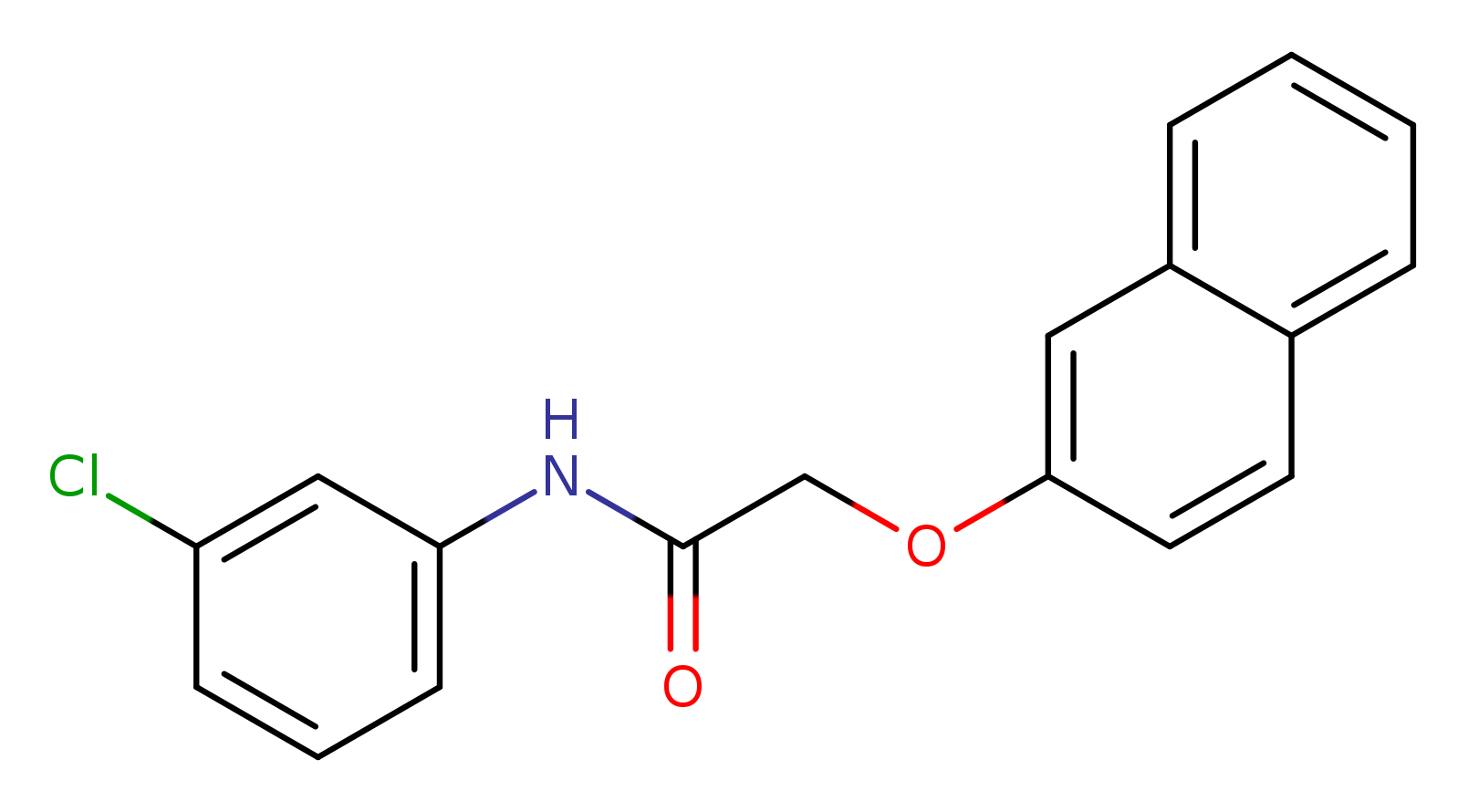 N-(3-chlorophenyl)-2-(2-naphthyloxy)acetamide