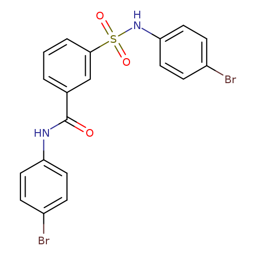 N-(4-Bromophenyl)-3-(N-(4-bromophenyl)sulfamoyl)benzamide