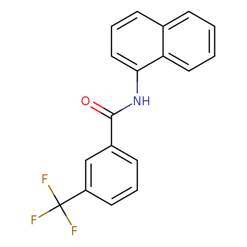 N-(1-naphthyl)-3-(trifluoromethyl)benzamide