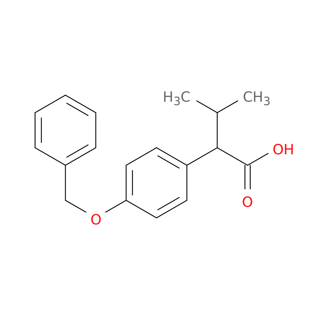 2-(4-(Benzyloxy)phenyl)-3-methylbutanoic acid