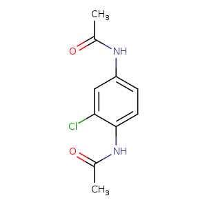 N,N'-(2-chloro-1,4-phenylene)bisacetamide