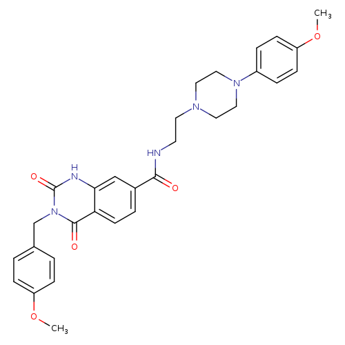 3-[(4-methoxyphenyl)methyl]-N-{2-[4-(4-methoxyphenyl)piperazin-1-yl]ethyl}-2,4-dioxo-1,2,3,4-tetrahydroquinazoline-7-carboxamide