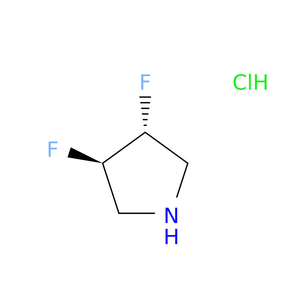 (3R,4R)-3,4-difluoropyrrolidine hydrochloride