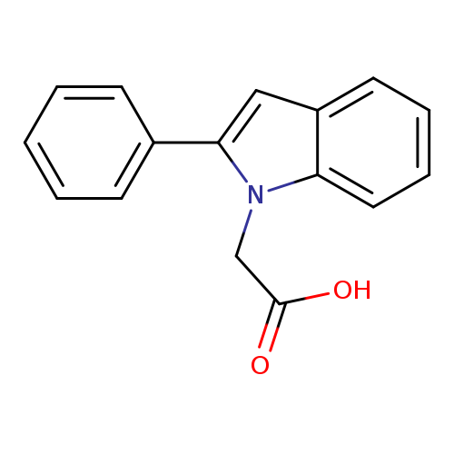 (2-Phenyl-1h-indol-1-yl)acetic acid