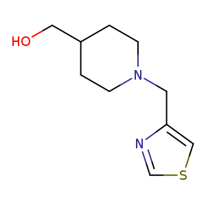 (1-(thiazol-4-ylmethyl)piperidin-4-yl)methanol
