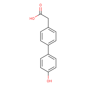 [1,1'-Biphenyl]-4-aceticacid, 4'-hydroxy-