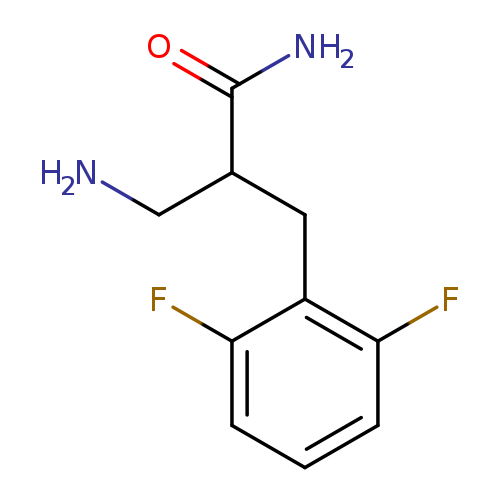 3-amino-2-[(2,6-difluorophenyl)methyl]propanamide