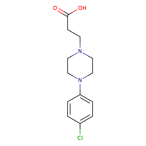 3-(4-(4-Chlorophenyl)piperazin-1-yl)propanoic acid