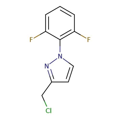 3-(chloromethyl)-1-(2,6-difluorophenyl)-1H-pyrazole