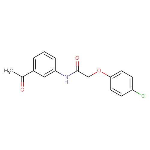 N-(3-Acetylphenyl)-2-(4-chlorophenoxy)acetamide