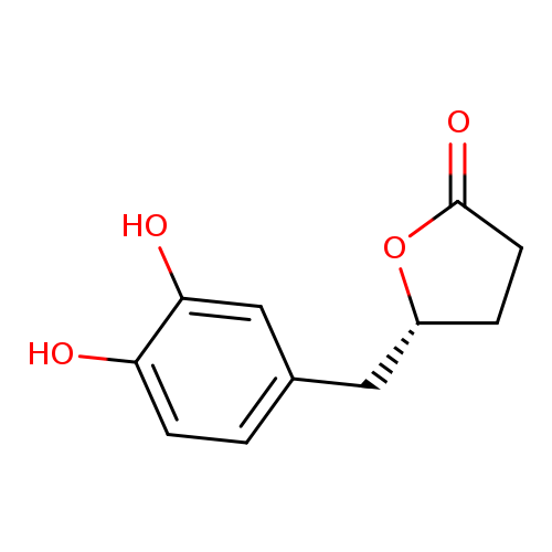 2(3H)-Furanone,5-[(3,4-dihydroxyphenyl)methyl]dihydro-,(5R)-(9CI)