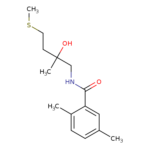 N-[2-hydroxy-2-methyl-4-(methylsulfanyl)butyl]-2,5-dimethylbenzamide