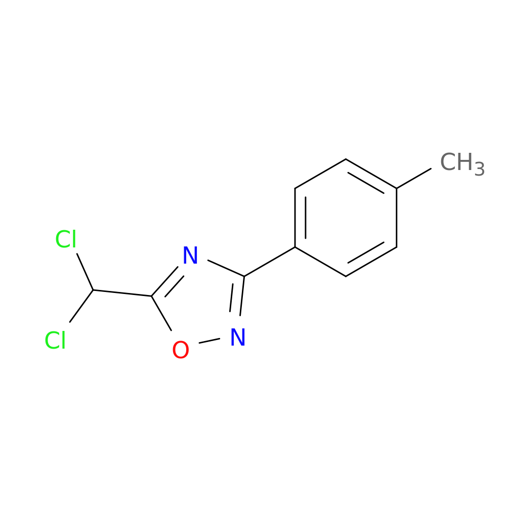 5-(Dichloromethyl)-3-p-tolyl-1,2,4-oxadiazole