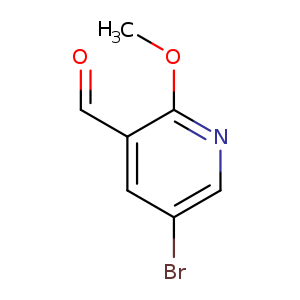 5-Bromo-2-methoxypyridine-3-carbaldehyde