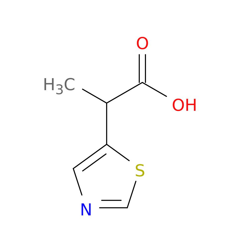 2-(1,3-thiazol-5-yl)propanoic acid