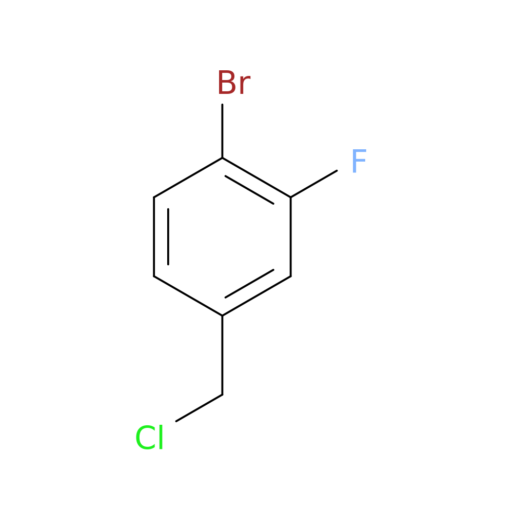 1-Bromo-4-(chloromethyl)-2-fluorobenzene