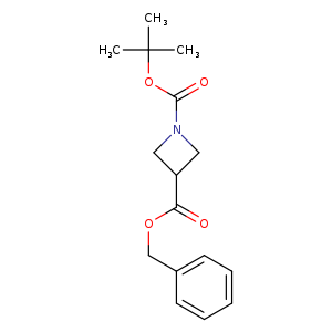 3-benzyl 1-tert-butyl azetidine-1,3-dicarboxylate