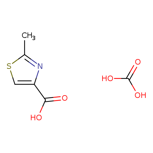 2-Methyl-1,3-thiazole-4-carboxylic acid carbonic acid (1:1)
