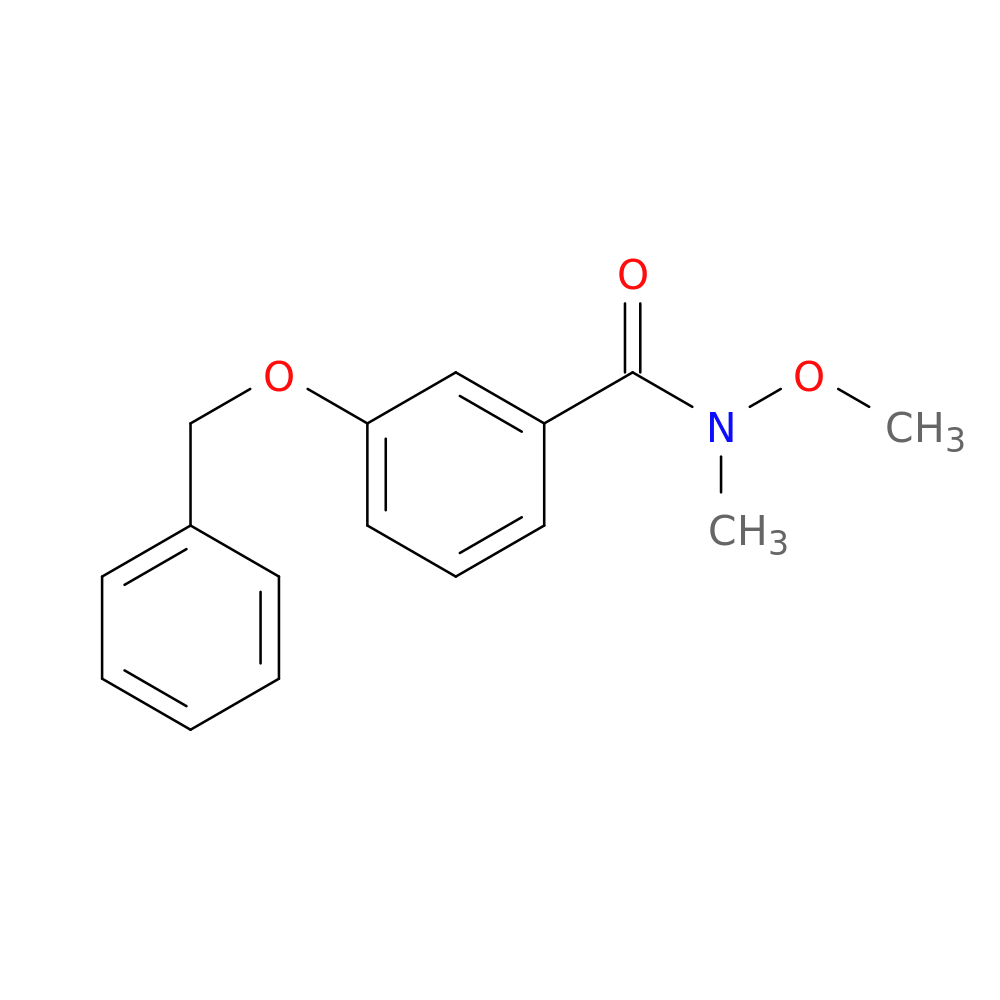 3-(benzyloxy)-N-methoxy-N-methylbenzamide
