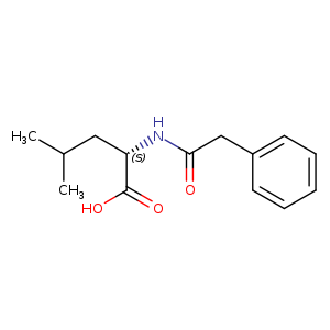 L-Leucine, N-(phenylacetyl)-