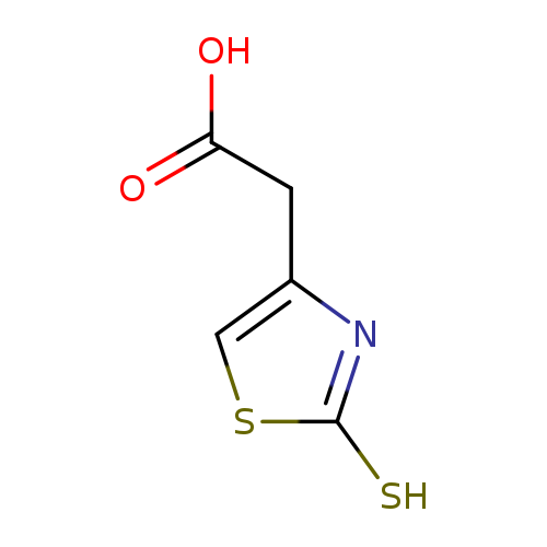2-(2-sulfanyl-1,3-thiazol-4-yl)acetic acid