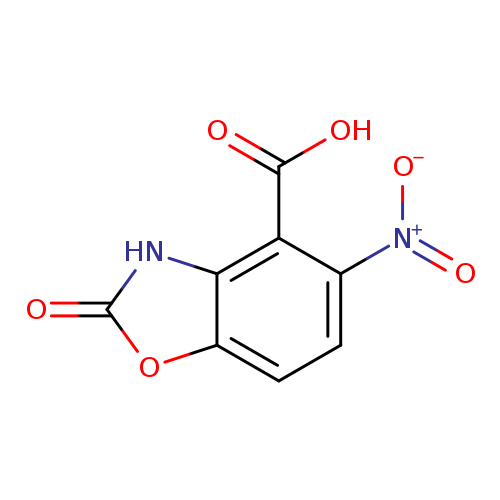 5-nitro-2-oxo-2,3-dihydro-1,3-benzoxazole-4-carboxylicacid