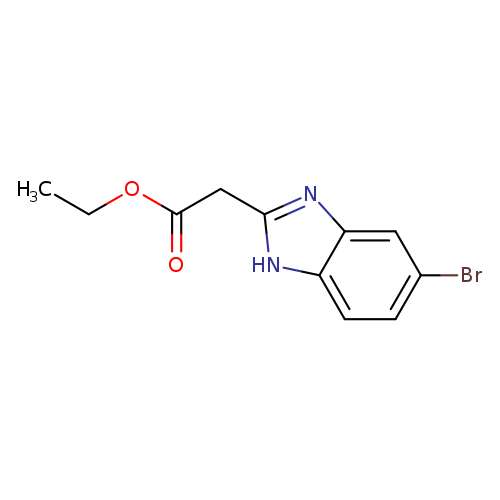 Ethyl 2-(5-bromo-1H-benzo[d]imidazol-2-yl)acetate
