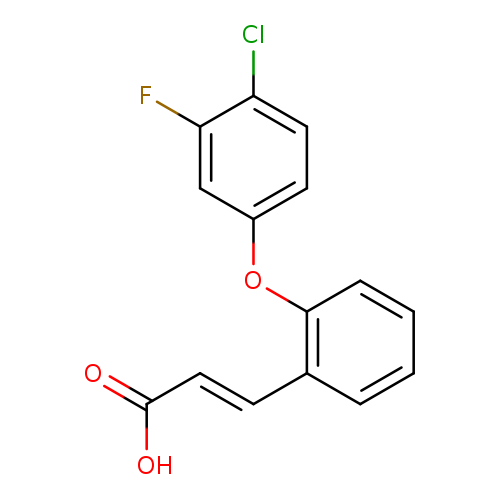 3-(2-(4-Chloro-3-fluorophenoxy)phenyl)acrylic acid