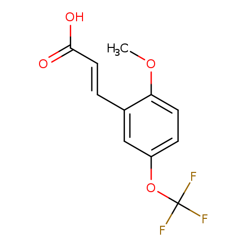 3-(2-Methoxy-5-(trifluoromethoxy)phenyl)acrylic acid