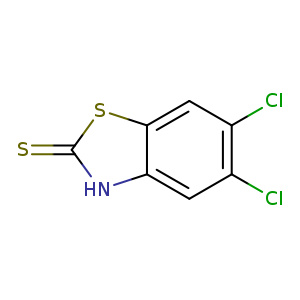 2(3H)-Benzothiazolethione, 5,6-dichloro-