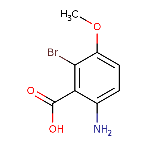 2-Amino-6-bromo-5-methoxybenzoic acid