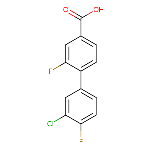 4-(3-Chloro-4-fluorophenyl)-3-fluorobenzoic acid