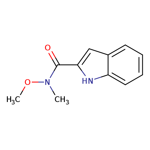 1H-Indole-2-carboxamide, N-methoxy-N-methyl-